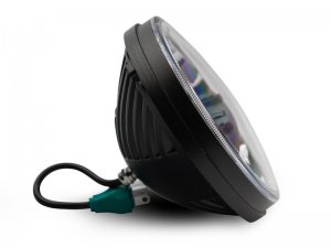 Jeep Wrangler JK LED Headlights - Raxiom - Axial Series - Black - `07-`18