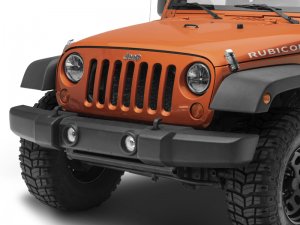 Jeep Wrangler JK LED Headlights - Raxiom - Axial Series - Black - `07-`18