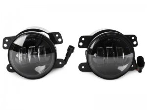 Jeep Wrangler JK Fog Lights - Raxiom - Axial Series - Cool White - `07-`18