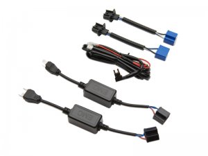 Jeep Wrangler JK LED Headlights - Raxiom - Axial Spider - Chrome - `07-`18