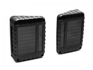 Jeep Wrangler JK LED Taillights - Raxiom - Black Housing (Smoked Lens) - `07-`18