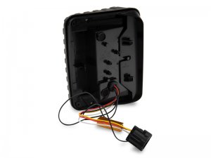 Jeep Wrangler JK LED Taillights - Raxiom - Black Housing (Smoked Lens) - `07-`18