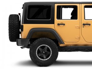 Jeep Wrangler JK LED Taillights - Raxiom - Black Housing (Smoked Lens) - `07-`18