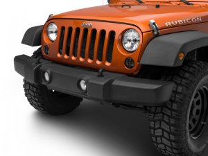 Jeep Wrangler JK LED Front Turn Signals - Front - Raxiom - Smoked - `07-`18