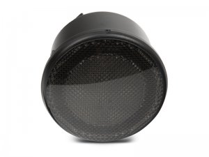 Jeep Wrangler JK LED Turn Signals w/ Halo - Front - Raxiom - Axial Series - Smoked - `07-`18