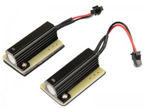 Jeep Wrangler JK LED Turn Signals w/ Halo - Front - Raxiom - Axial Series - Smoked - `07-`18