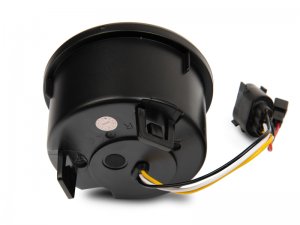 Jeep Wrangler JK LED Turn Signals w/ Halo - Front - Raxiom - Axial Series - Smoked - `07-`18