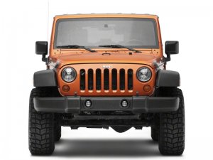 Jeep Gladiator Fog Lights - Raxiom - Axial Series Tri-Bar LED - Amber - `07-`23