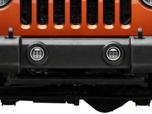 Jeep Gladiator Fog Lights - Raxiom - Axial Series Halo LED - Amber - `07-`23