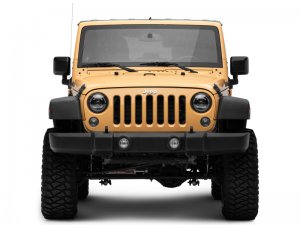 Jeep Wrangler JK LED Headlights - Raxiom - Axial Series - Black - `07-`18