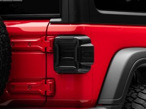 Jeep Wrangler JL LED Tail Lights - Raxiom - Smoked Lens - Black - `18-`22