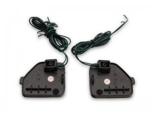 Jeep Wrangler JL Reflector Lamps - Rear - Raxiom - LED - Clear - `18-`23