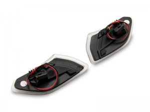 Jeep Wrangler JL Fender Flare Marker Lights - Front - Raxiom - Axial Series - Clear - `18-`23