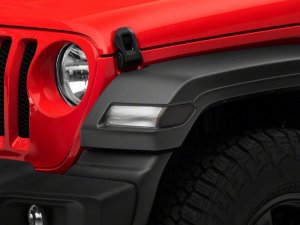 Jeep Wrangler JL Fender Flare Marker Lights - Raxiom - Axial Series LED - Smoked - `18-`23