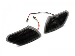 Jeep Wrangler JL Fender Flare Marker Lights - Raxiom - Axial Series LED - Smoked - `18-`23