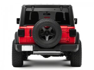 Jeep Wrangler JL LED Tail Lights - Rear - Raxiom - Smoked - `18-`23