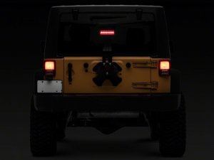 Jeep Wrangler JK Third Brake Light - Raxiom - Hyper Flash LED - Red - `07-`18