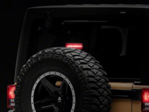 Jeep Wrangler JK Third Brake Light - Raxiom - Hyper Flash LED - Smoked - `07-`18
