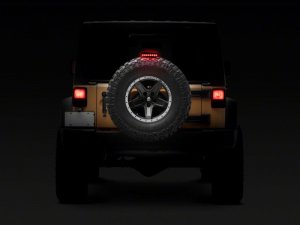 Jeep Wrangler JK Third Brake Light - Raxiom - Hyper Flash LED - Smoked - `07-`18