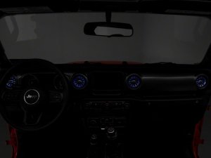 Jeep Wrangler JL LED Ambient Vent Lighting Kit - Raxiom - `18-`23