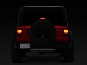 Jeep Wrangler JL Third Brake Light - Raxiom - Hyper Flash LED - Smoked - `18-`23
