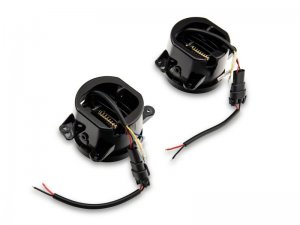 Jeep Wrangler JK Fog Lights - Raxiom - Halo LED - Amber - `07-`18