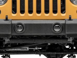 Jeep Wrangler JK Fog Lights - Raxiom - Halo LED - Amber - `07-`18