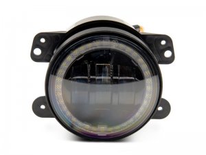 Jeep Wrangler JK Fog Lights - Raxiom - Axial Series 4-In LED w/ Halo - White - `07-`18
