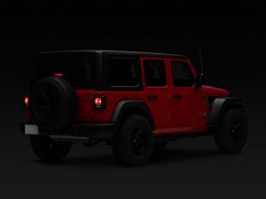 Jeep Wrangler JL Third Brake Light - Raxiom - Axial Series - Red - `18-`23