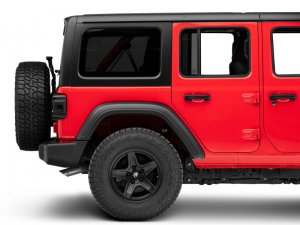 Jeep Wrangler JL LED Taillights - Raxiom - Axial Series Plateau - Black - `18-`22