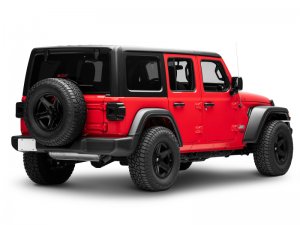 Jeep Wrangler JL LED Taillights - Raxiom - Axial Series Plateau - Black - `18-`22