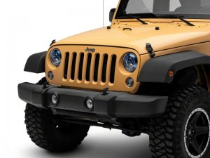 Jeep Wrangler JK LED Headlights - Raxiom - Blue - `07-`18