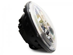 Jeep Wrangler JK LED Headlights - Raxiom - Chrome - `07-`18