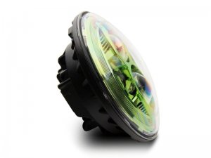 Jeep Wrangler JK LED Headlights - Raxiom - Green - `07-`18
