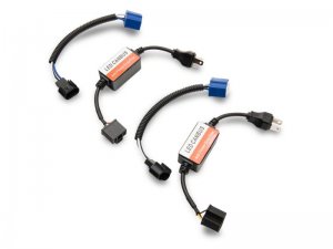 Jeep Wrangler JK LED Headlights - Raxiom - 7-Inch - Orange - `07-`18