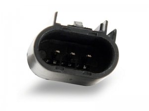 Jeep Wrangler JK LED Headlights - Raxiom - Axial 7-In with DRL - Chrome - `07-`18