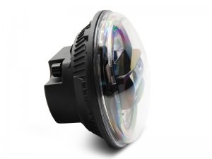 Jeep Wrangler JK LED Headlights - Raxiom - Black - `97-`18