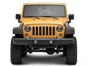 Jeep Wrangler JK LED Headlights - Raxiom - Black - `97-`18