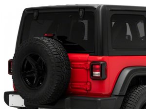 Jeep Wrangler JL Rear Window Glass Hinge LED Lights - Rear - Raxiom - Axial Series - Clear - `18-`23