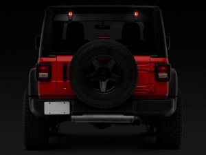 Jeep Wrangler JL Rear Window Glass Hinge LED Lights - Rear - Raxiom - Axial Series - Clear - `18-`23