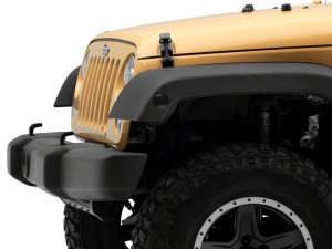 Jeep Wrangler JK Side Marker Lights - Raxiom - LED - Smoked - `07-`18