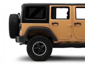 Jeep Wrangler JK LED Taillights - Raxiom - Halo - Black - `07-`18