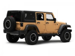 Jeep Wrangler JK LED Taillights - Raxiom - Halo - Black - `07-`18