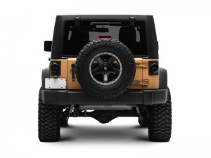 Jeep Wrangler JK LED Taillights - Raxiom - Halo - Black - `07-`18