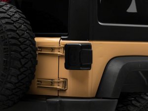 Jeep Wrangler JK LED Taillights - Raxiom - Axial Series Carver - Black Housing, Smoked Lens - `07-`18