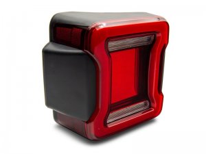 Jeep Wrangler JL Tail Lights - Raxiom - LED - Red - 0