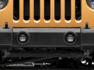 Jeep Wrangler JK Fog Lights - Raxiom - Axial Series 4-In LED - Clear - `07-`18
