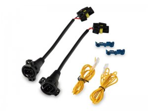 Jeep Wrangler JK Fog Lights - Raxiom - Axial Series 4-In LED - Clear - `07-`18