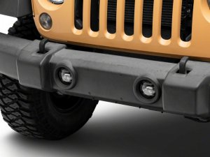 Jeep Wrangler JK Fog Lights - Raxiom - Axial Series 4-In LED - Clear - `07-`18