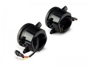 Jeep Wrangler JK Fog Lights - Raxiom - Axial Series 4-In LED - Clear - `07-`18